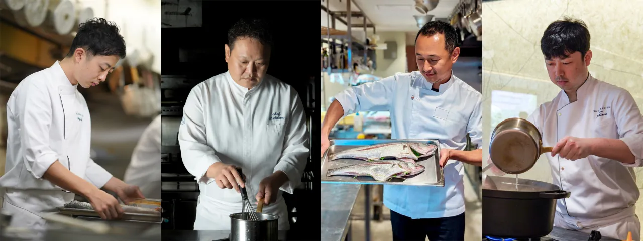 クレ・ドゥ・レーブ　神戸 シェフ４名