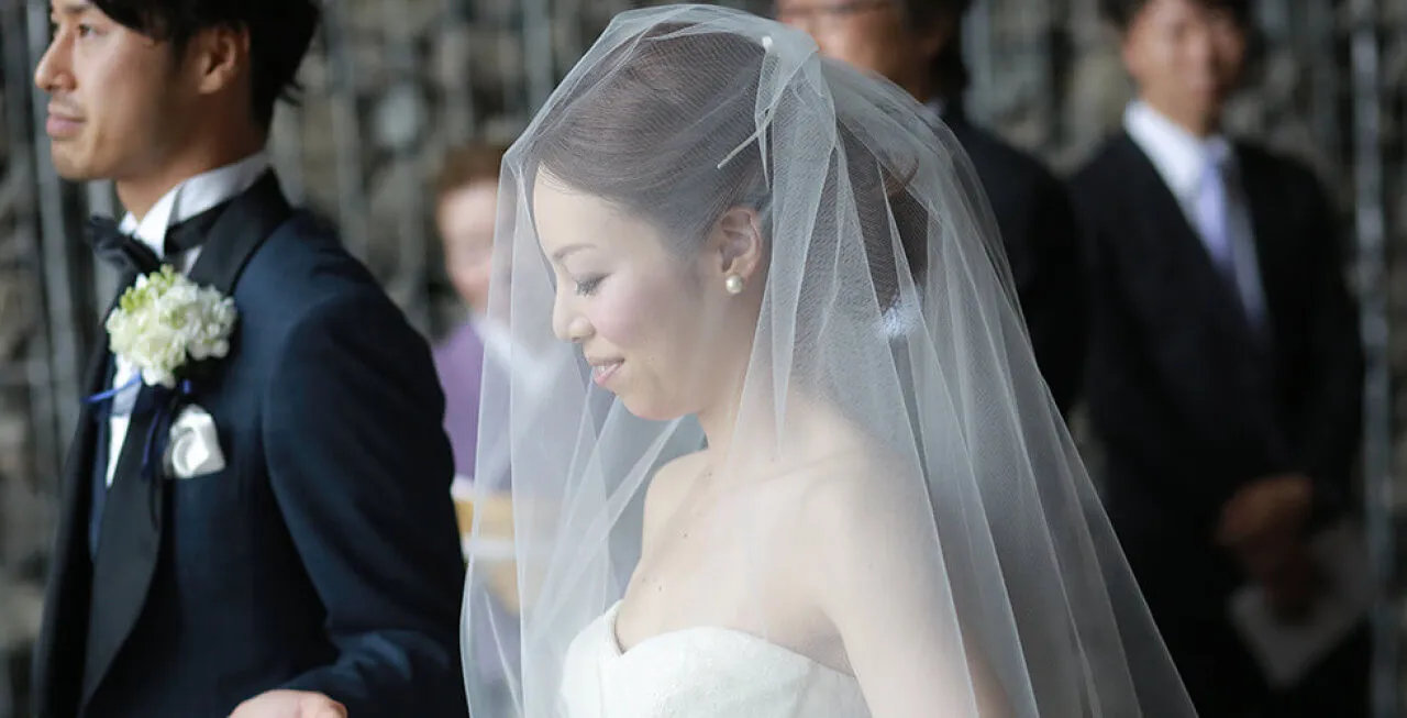 天空の教会でのセレモニー