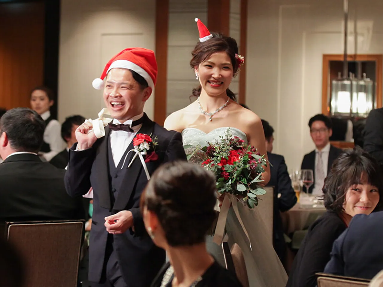 クリスマスの結婚式