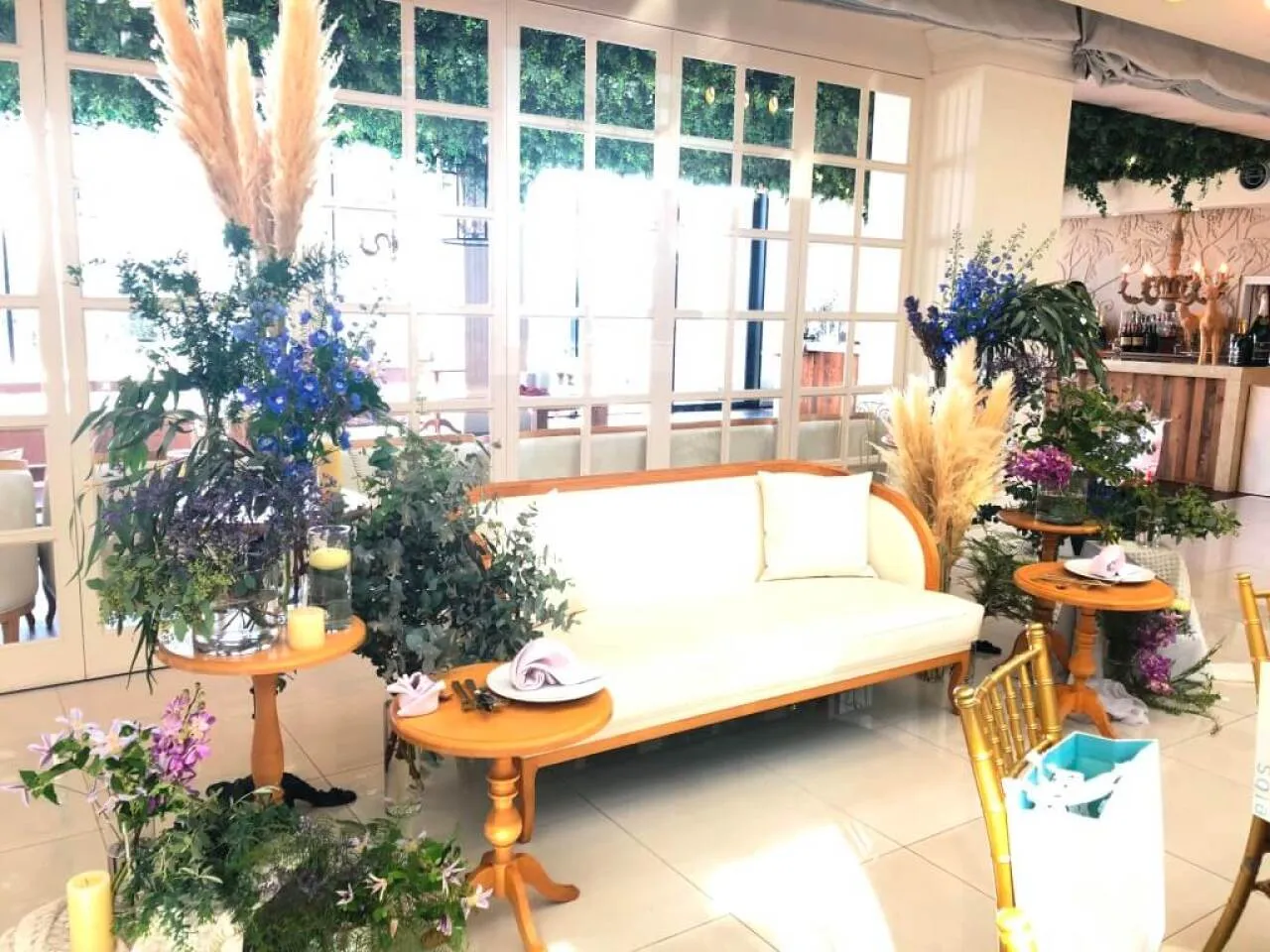 アンティークナチュラルなコーディネート