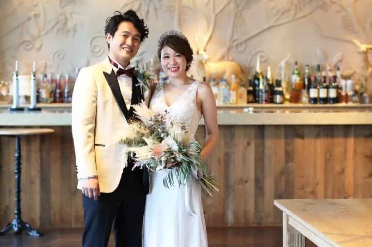 おしゃれな新婦がえらばれたドレス＆ブーケ