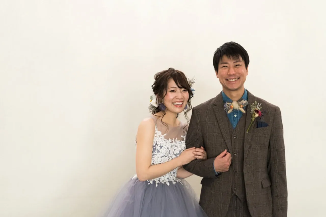 winter night wedding