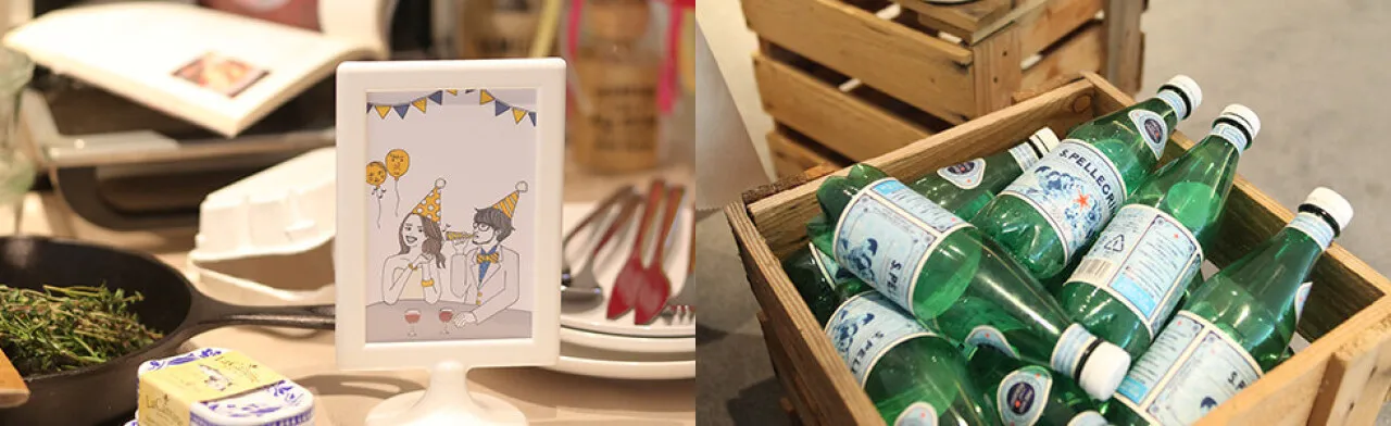 かわいいアイテムコーディネート