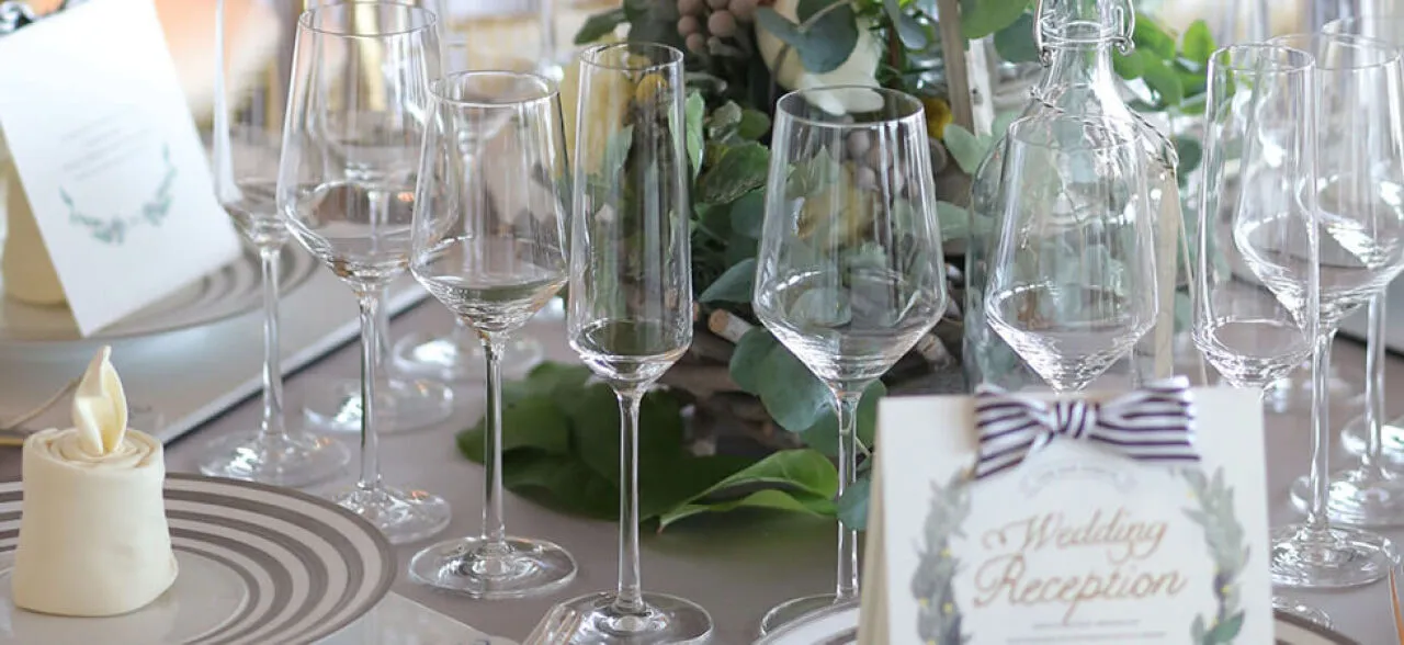 スタイリッシュなテーブルコーディネート