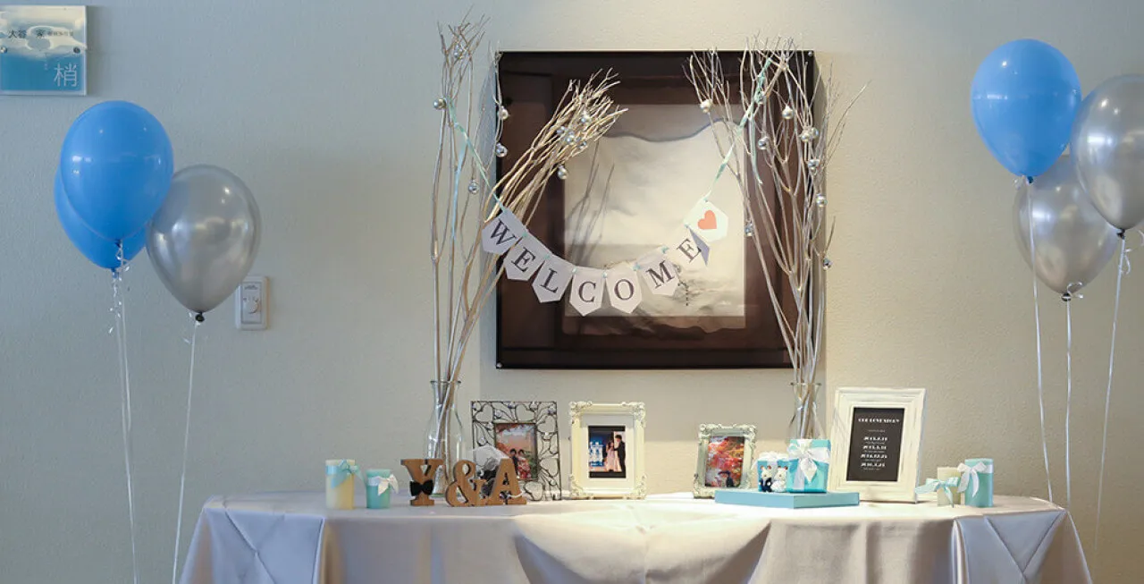 ティファニーブルー ウエルカムボード