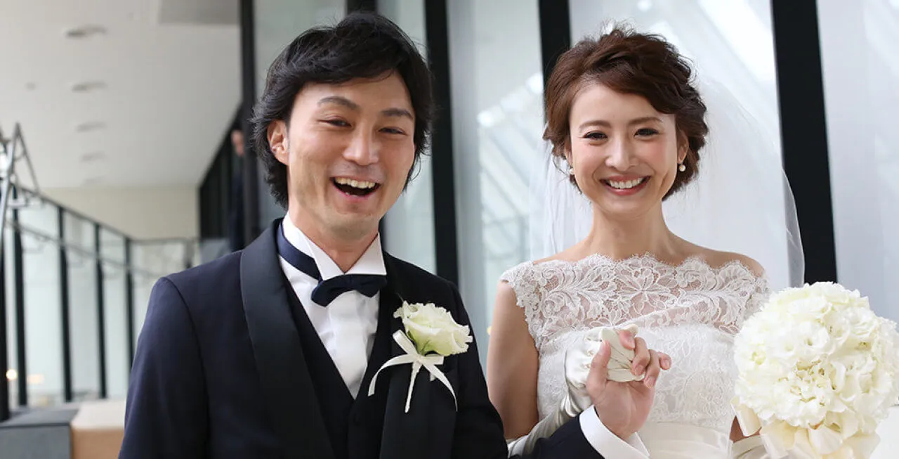 セレモニー後のオフショット