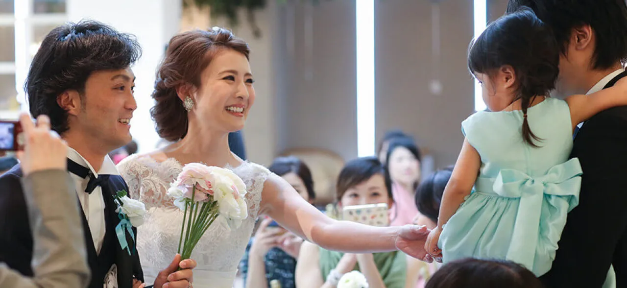 フラワーセレモニー 入場