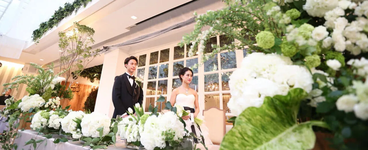 スタイリッシュなフラワーコーディネート