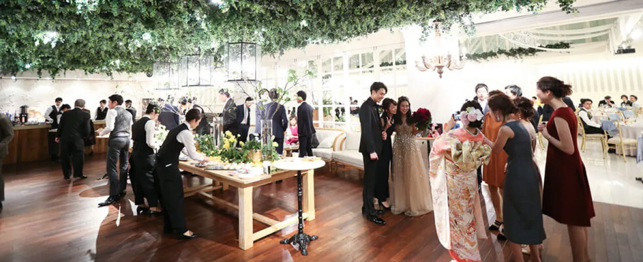 スイーツガーデンでデザートタイム