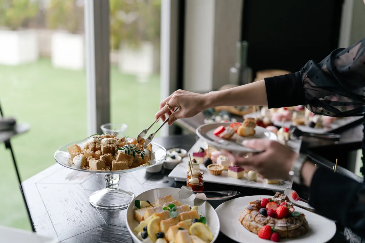 スイーツビュッフェ