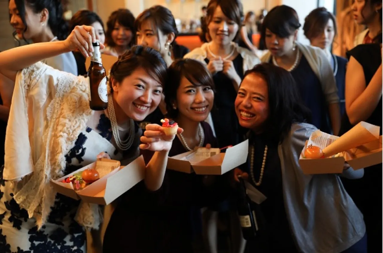 女性ゲストは大喜び！